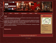 Tablet Screenshot of bordo-krakow.pl
